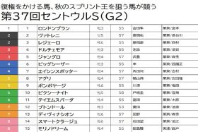 【セントウルS（G2）予想】1番人気が好相性もビッグシーザーは押さえまで！馬場悪化を見越してパワー型スプリンターの激走に期待