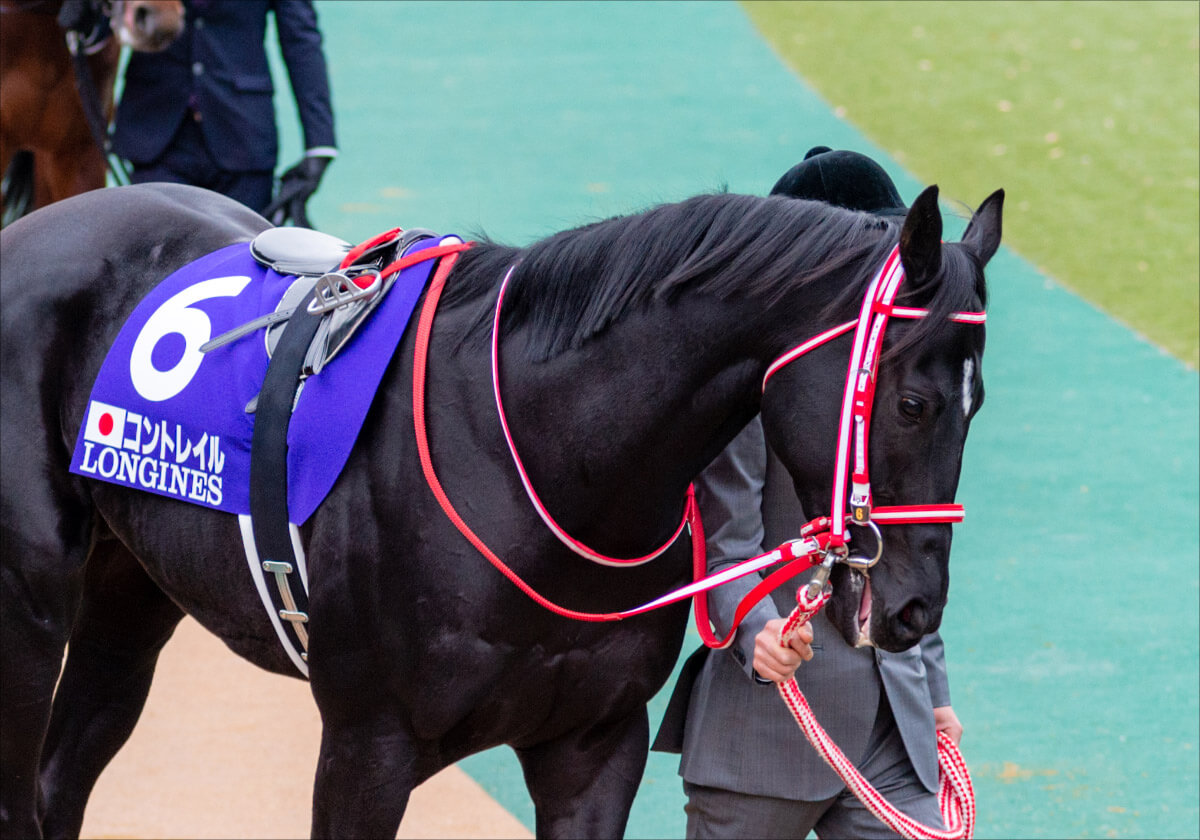 コントレイル 競馬 帽子 キャップ ラヴスオンリーユー - キャップ