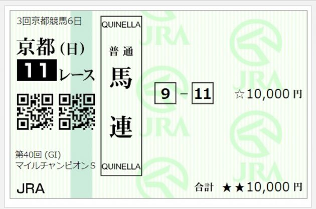 マイルCS【1点勝負】安田記念的中の奇跡を再び……。R.ムーアもJ.モレイラも消し！ “アレ”で勝負！の画像1