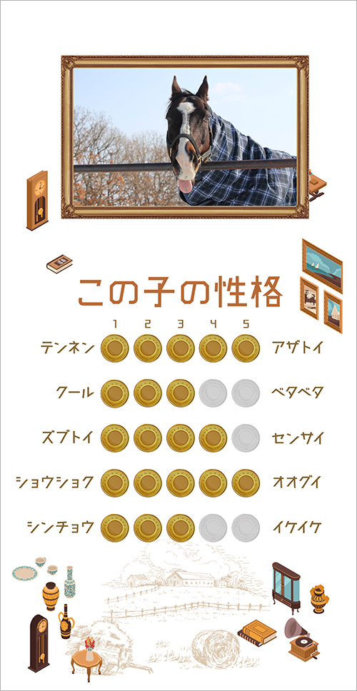 メイショウボーラーの性格