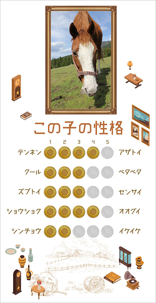 ハギノハイブリッドの性格